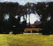 George Wesley Bellows Central Park oil painting